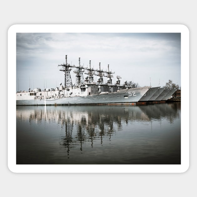 The Navy at rest. Sticker by fparisi753